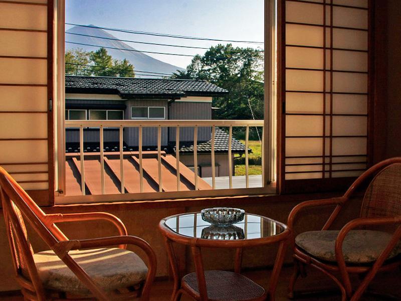 Oogiyama Ryokan Fujikawaguchiko Exterior foto